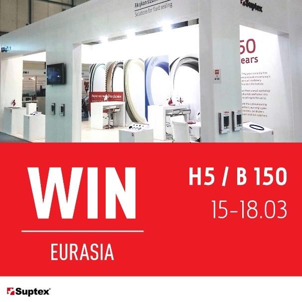 İstanbul’da düzenlenen WIN 2017 (16-19 Mart) fuarına katılıyoruz. 